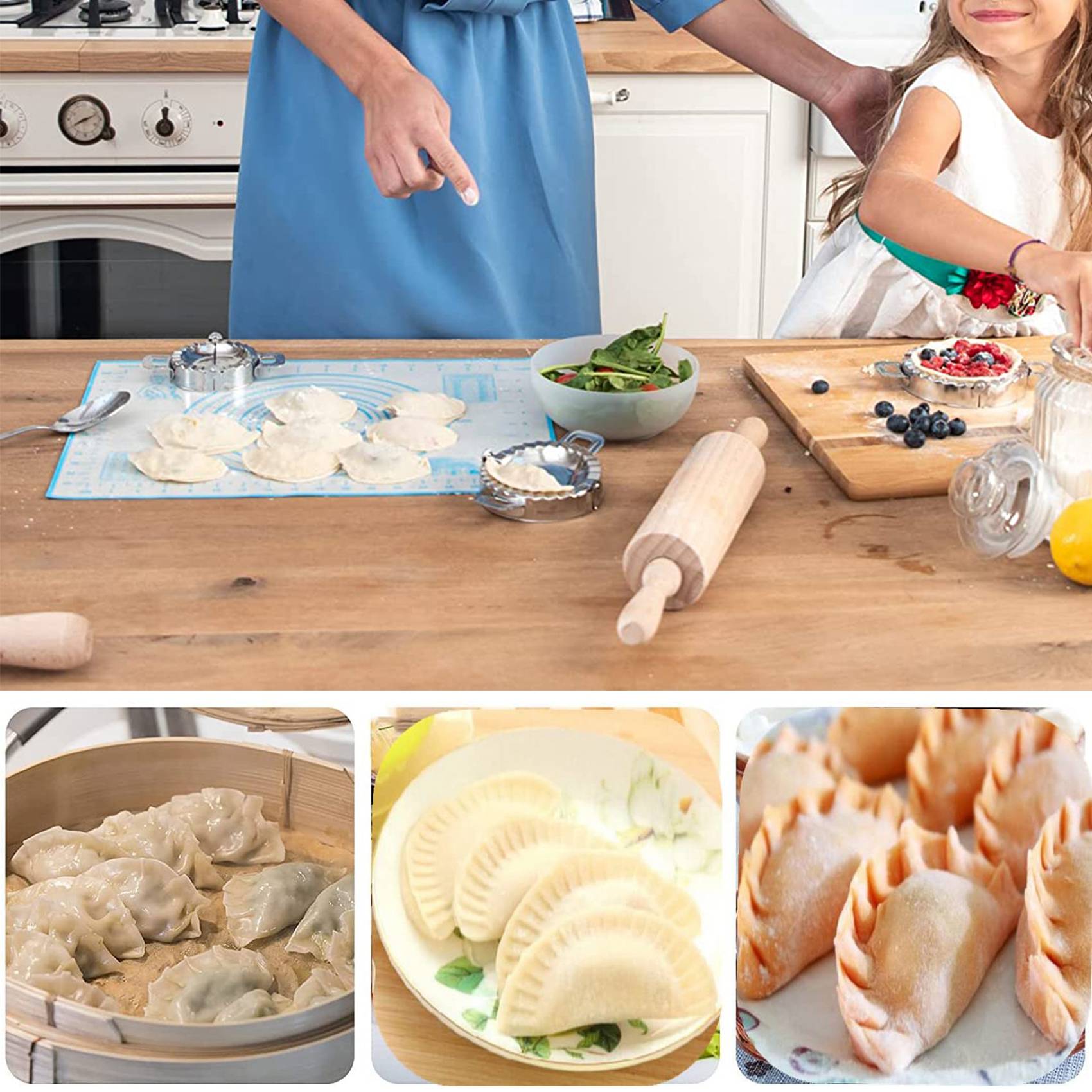 FAST-dumplingmaker, set van 8  - Gyoza Dumpling Maker recensie en prijs