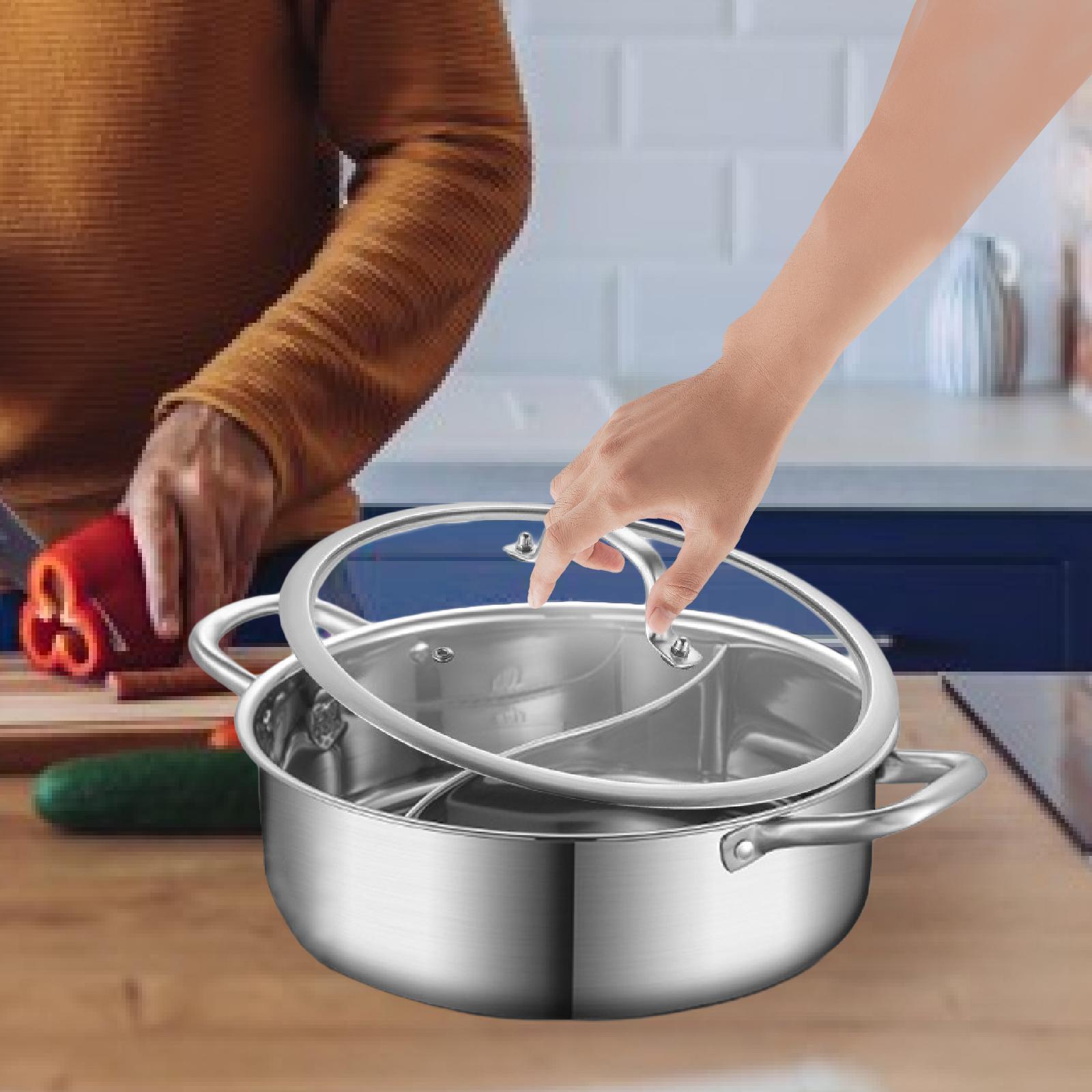 Hete pot met scheidingswand, g - Home Cooking Gas recensie en prijs