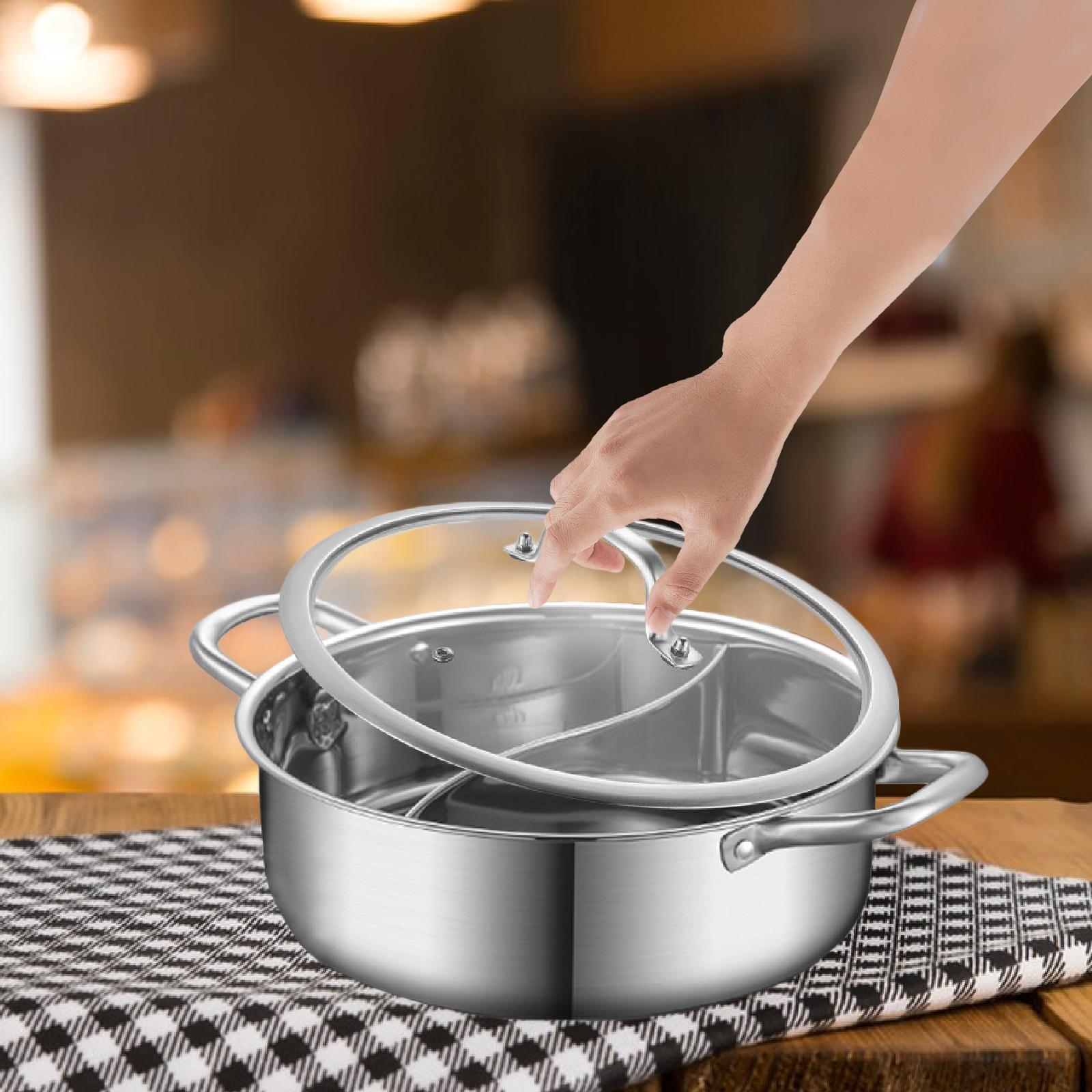 Hete pot met scheidingswand, g - Home Cooking Gas recensie en prijs