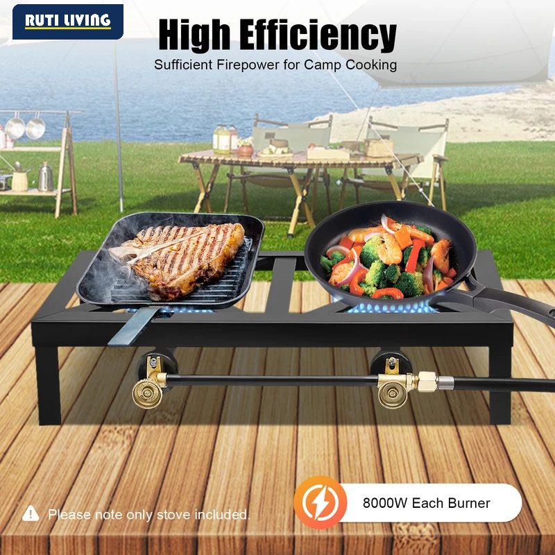 Draagbare 1/2-pits gasfornuis  - Home Cooking Gas recensie en prijs